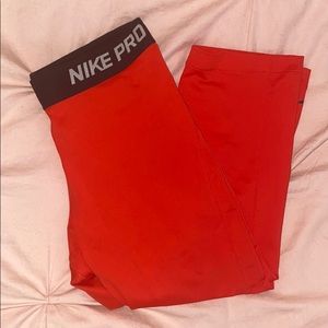 Nike Pro 3/4 length compression pants